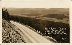 Bald Eagle Valley From Route 322 State College, PA Postcard Postcard Postcard