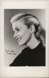 Best Wishes - Eva Marie Saint Actresses Postcard Postcard Postcard