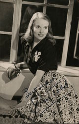 Ann Todd Hand Signed Photo Postcard