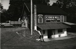 Dexter Cider Mill, O. Wagner & Son Postcard