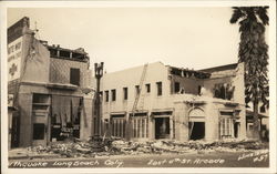 Earthquake Results Postcard