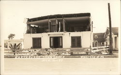 Earthquake Ruins Long Beach, CA Postcard Postcard Postcard