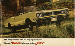 1969 Dodge Coronet 500 Postcard