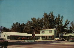 Ebb-Tide Motel Postcard