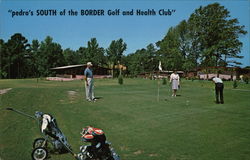 "Pedro's SOUTH of the BORDER Golf and Health Club" Postcard