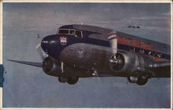 United Mainliners, United Airlines Postcard