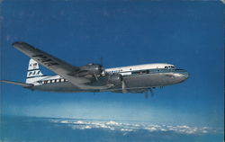 Pan American Airlines Super-6 Clipper Aircraft Postcard Postcard Postcard