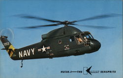 Navy HU2K-1 Seasprite Helicopter Postcard