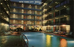 New York City TraveLodge Postcard