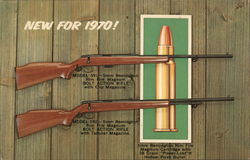 New Rifles for 1970! by Remington Postcard