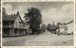 View of Olmstedville (Four Corners) New York Postcard Postcard Postcard