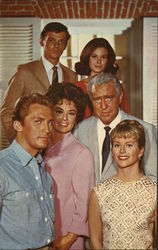 Cast of the Long Hot Summer Postcard