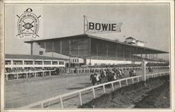 Bowie Race Track. Maryland Postcard Postcard Postcard