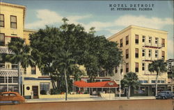 Hotel Detroit St. Petersburg, FL Postcard Postcard Postcard