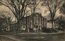 County Jail Postcard