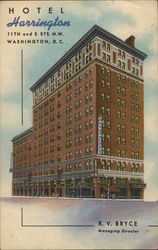 Hotel Harrington Postcard