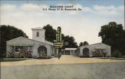 Oleander Court Brunswick, GA Postcard Postcard Postcard