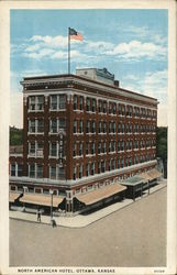 North American Hotel Postcard