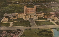 United States Naval Hospital, 16th Street and Pattison Avenue Postcard