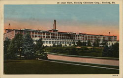 East View, Hershey Chocolate Corp Pennsylvania Postcard Postcard Postcard