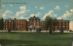 St Mary's Hospital and Grounds Postcard