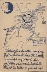 Eastern Airlines Postcard