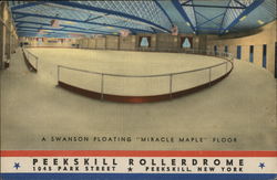 Peekskill Rollerdrome New York Postcard Postcard Postcard