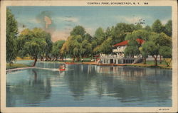 Central Park Schenectady, NY Postcard Postcard Postcard