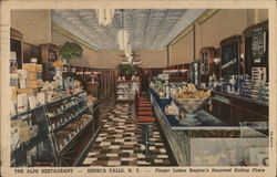 The Alps Restaurant Seneca Falls, NY Postcard Postcard Postcard