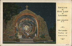 Shrine of Our Lady of Lourdes Postcard