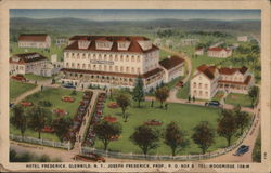 Hotel Frederick - Joseph Frederick, Proprietor Glenwild, NY Postcard Postcard Postcard