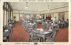 The Badger Restaurant Postcard