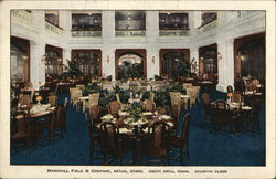 Marshall Field & Company South Grill Room Postcard