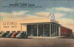 The New Home of Getchell Truck Sales GMC Fresno, CA Postcard Postcard Postcard