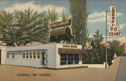 Corral "66" Court and Chuck Wagon Las Cruces, NM Postcard Postcard Postcard