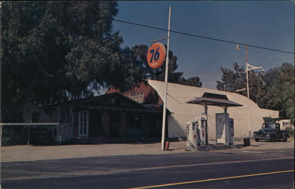 Barrett Cafe Dulzura, CA Postcard