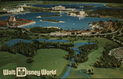 A Complete Desination Resort, Walt Disney World Pre-Opening FL-029 Postcard