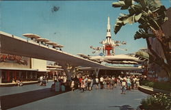 Disneyland, , Tomorrowland Postcard