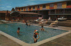 Flagstone Motel Postcard