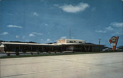 Clark's Motor Lodge Postcard