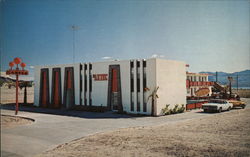 El Aztec Apartments Postcard