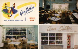 Ann Sather Swedish Diner Postcard