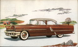 Completely New 1955 Mercurty Monterey 4-Door Sedan Cars Postcard Postcard Postcard