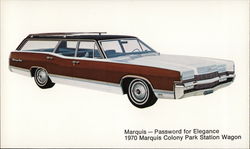 1970 Marquis Colony Park Station Wagon Postcard