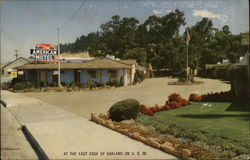 At the East Edge of Oakland on US 50 Postcard