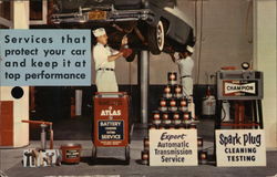 J.J. Chiaudano Service Center Postcard