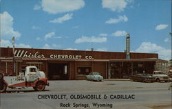 Whisler Chevolet Co Postcard