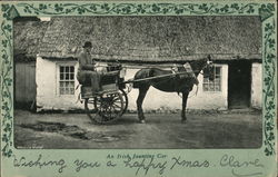 A Irish Jaunting Car Postcard Postcard Postcard