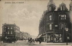 Looking Along Lordship Lane Postcard