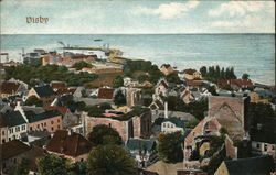 Visby Sweden Postcard Postcard Postcard